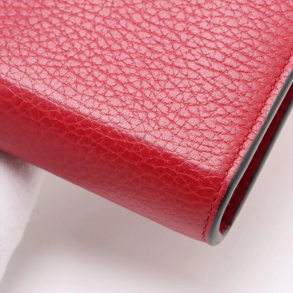 Gucci Dionysus Leather Chain Wallet Red 401231 - Picture 16 of 16